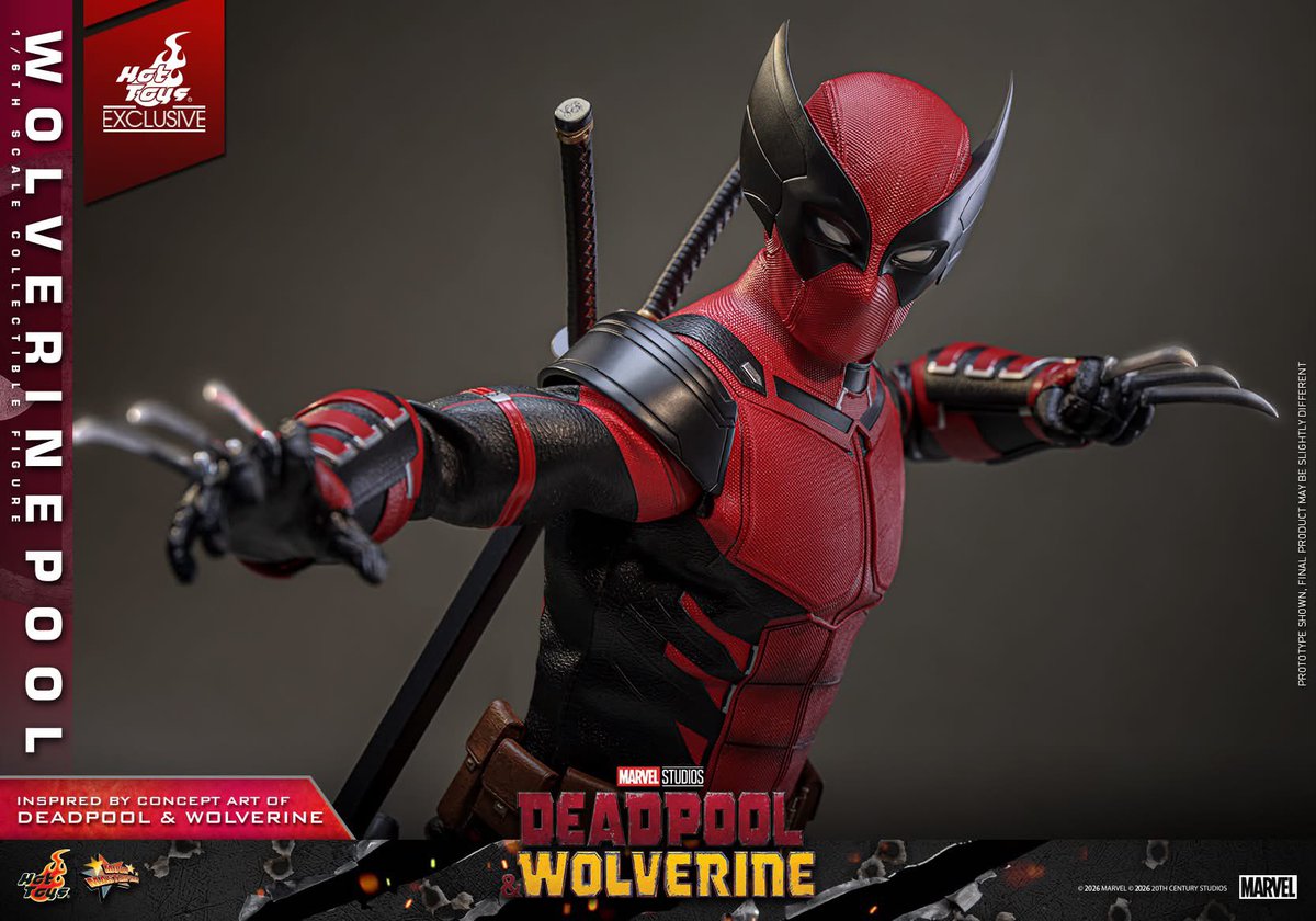 6thscale_KaWu's tweet image. 【Deadpool &amp;amp; Wolverine - 1/6th scale Wolverinepool Collectible Figure [Hot Toys Exclusive]】

New announcement!

Part 1

Okay, it’s actually real😂

#AprilPoolsDay #Wolverinepool #DeadpoolAndWolverine #MarvelStudios #HotToysCollectibles