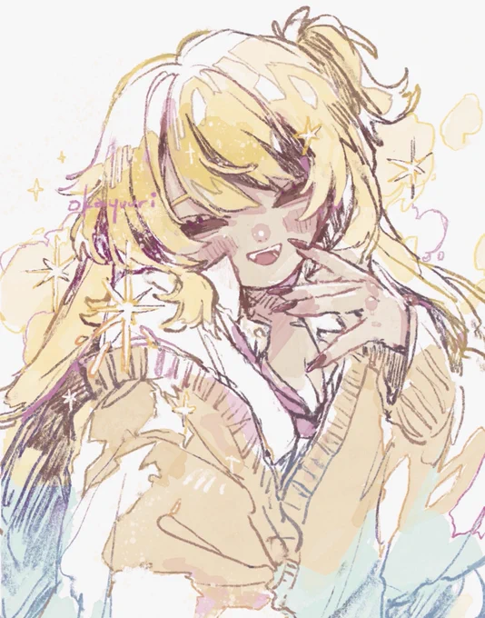#skeb ギャル納品しました