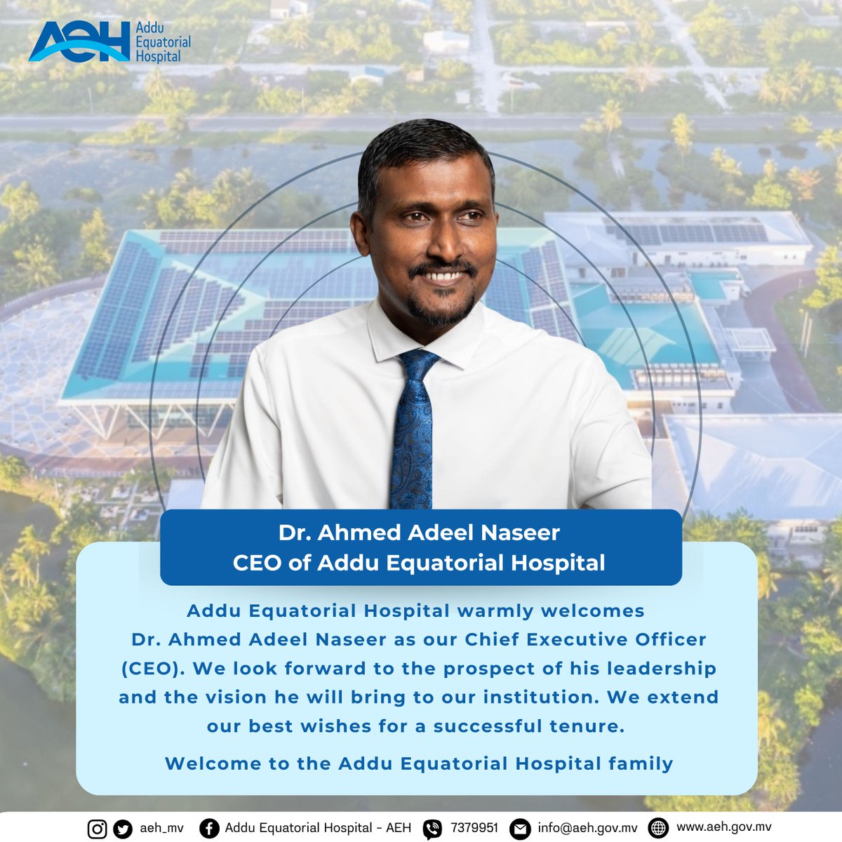 Addu Equatorial Hospital tweet media