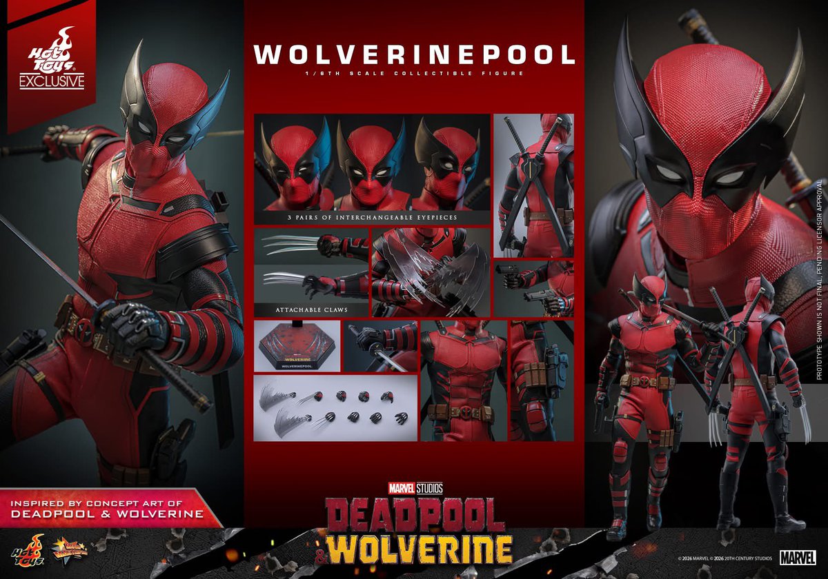 Deadpool & Wolverine - 1/6th scale Wolverinepool Collectible