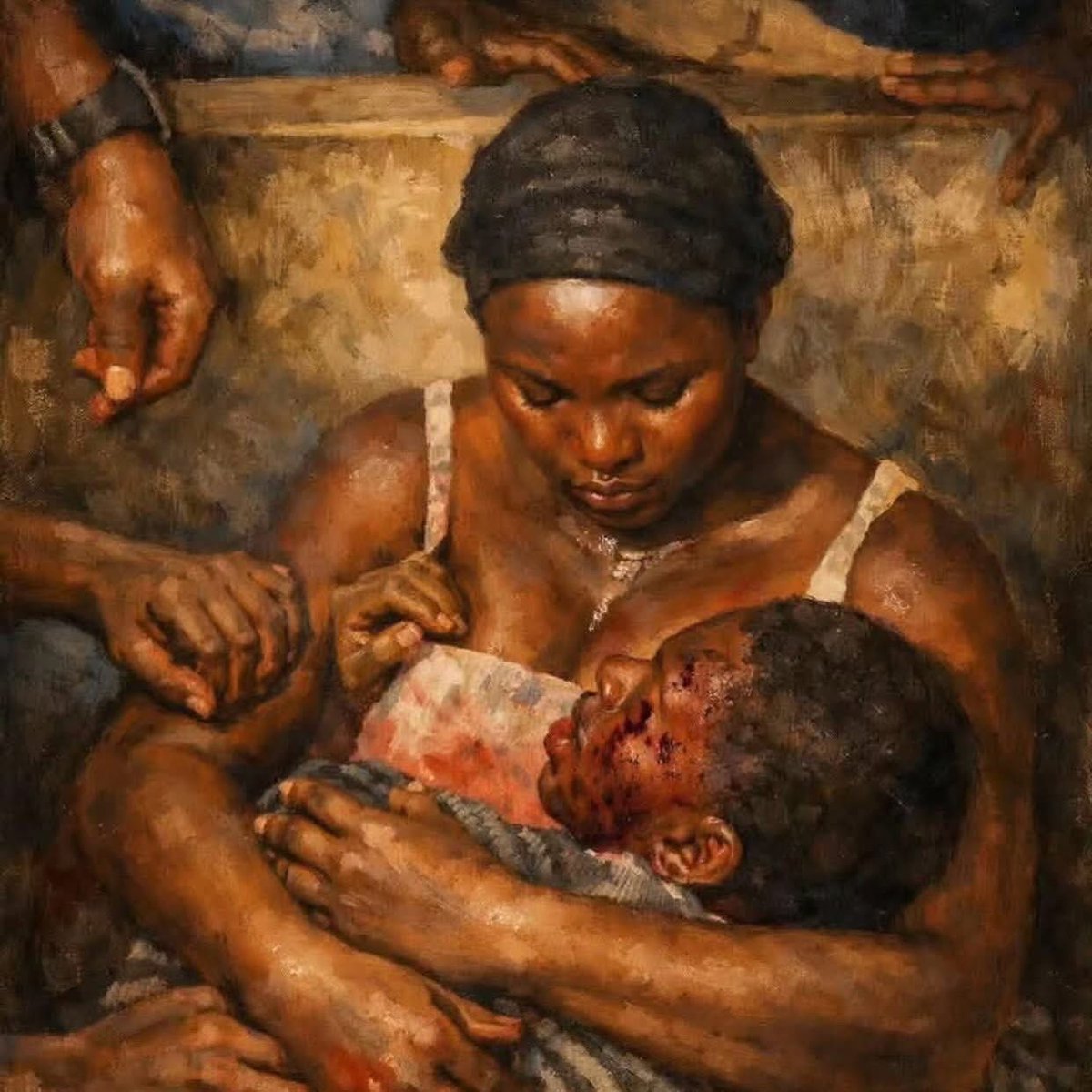 MarksonTouch's tweet photo. Humanity Above All

At Markson Touch Foundation, our hearts are heavy as we witness the devastating impact of the recent violence in Jos. 

This powerful image captures a profound moment of maternal love and resilience amidst unimaginable chaos https://t.co/IB0YZr0ATR