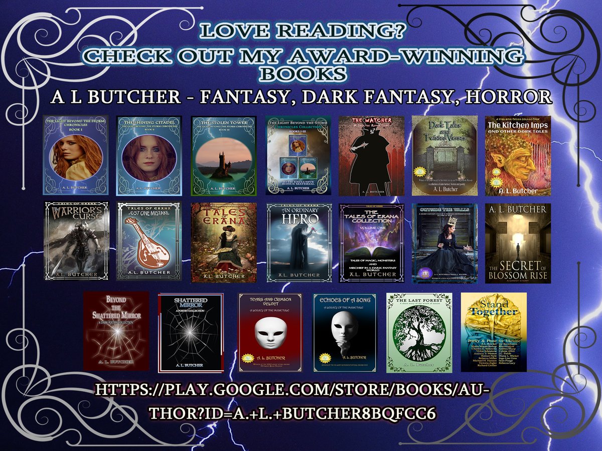 libraryoferana's tweet photo. Like reading? Love #fantasy? Check out my books on Google Play #Horror #Shortfic https://t.co/GdNRwljcxe https://t.co/z8Cmeb6LWi