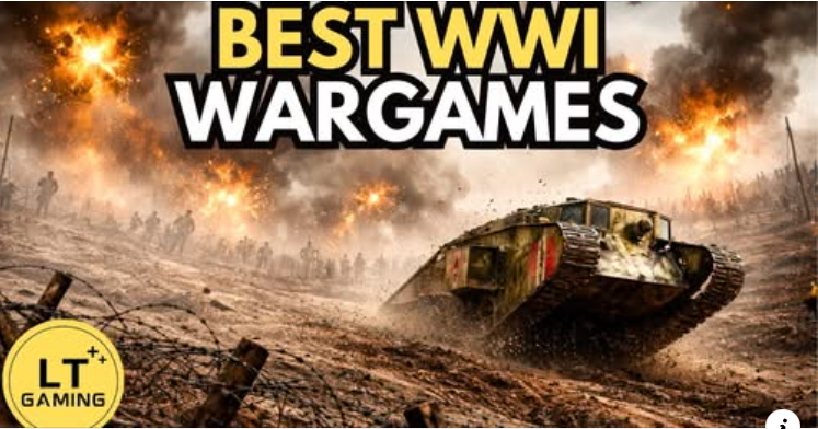 Hot on the heels of our WWI Ypres DLC announcement last week, LT Gaming rates the best WWI games. Where do we come? You'll have to watch it to find out:
youtube.com/watch?v=KUbKl6…