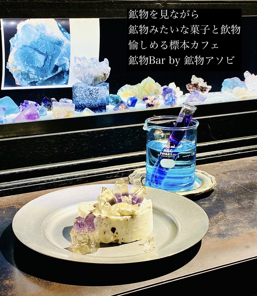 鉱物Bar by 鉱物アソビ2027年末迄 tweet media