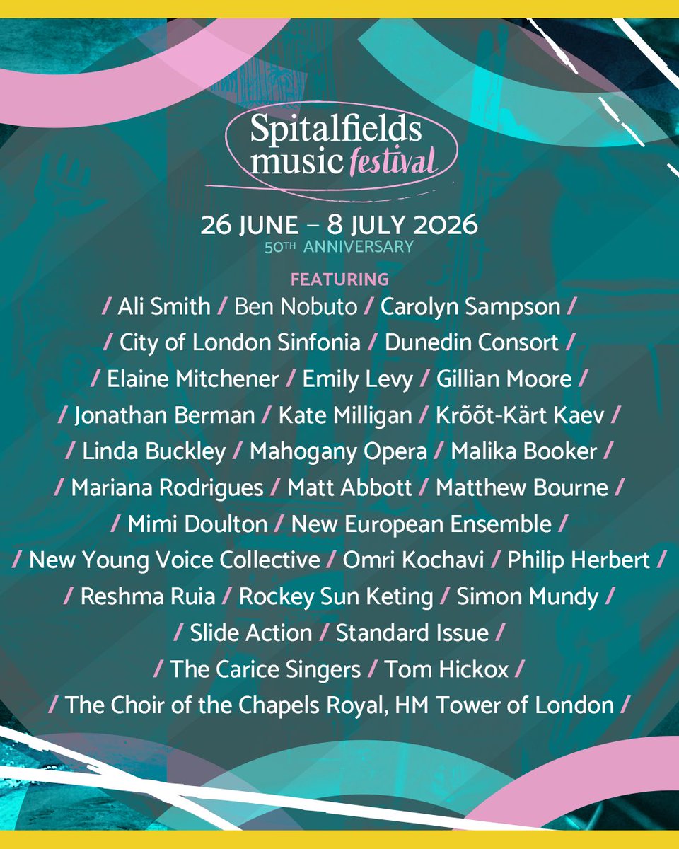 Spitalfields Music tweet media
