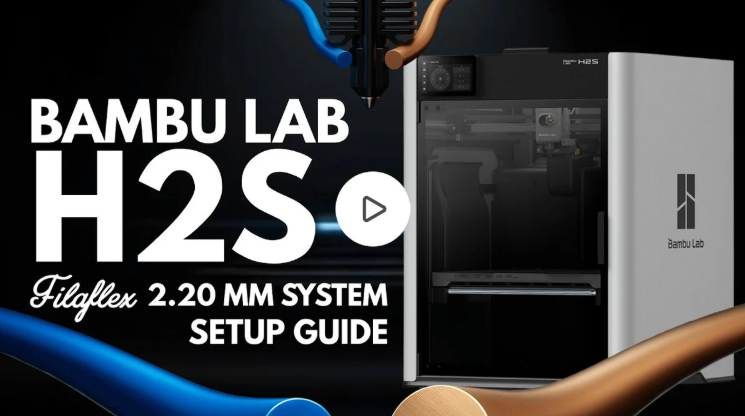 recreus3D's tweet photo. The wait is over! Bambu Lab H2S support is officially here.
🚀 The Filaflex 2.20mm System is live. Upgrade your H2S now and multiply your TPU printing speed.

👇 Configure your specific bundle (Hotend + 2.20 Filament) and choose your shore:🔗 https://t.co/at5u2VIaMm

#Bambulab https://t.co/cox7KaeG4H