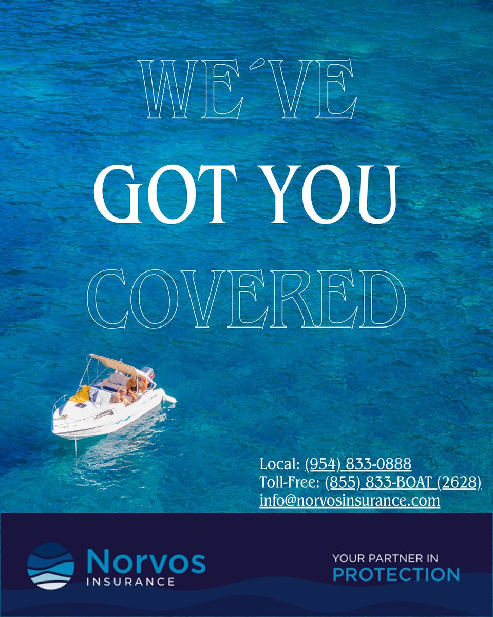 NorvosInsurance's tweet photo. 🌊We´ve Got You Covered🛟

https://t.co/kJ3wN6GE1T

#yachtlife #norvosinsurance #boatowners https://t.co/34c1WAbM71