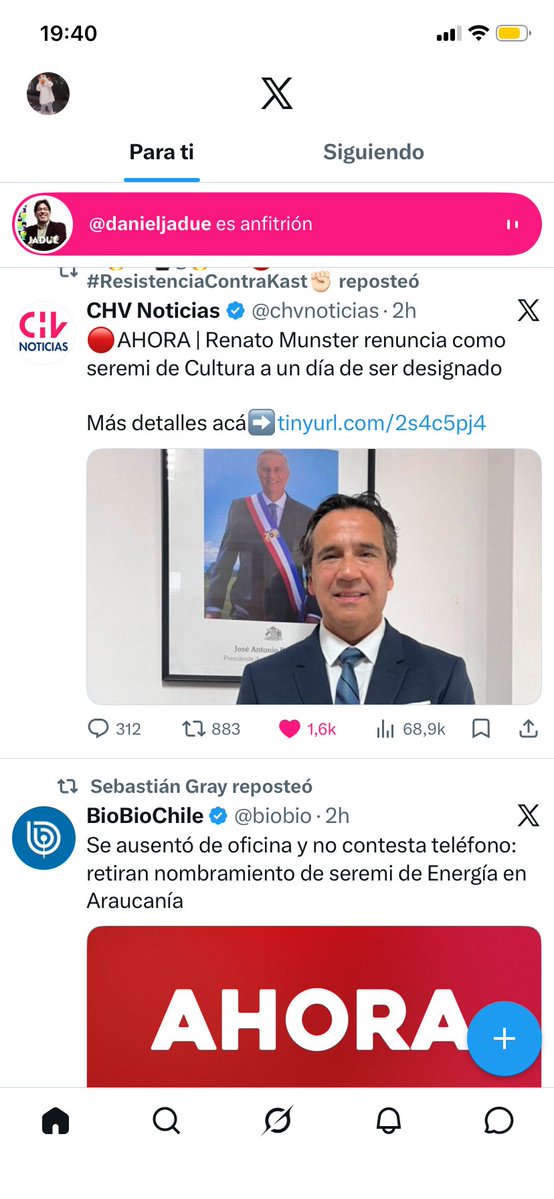 Un mes y este gobierno qlo nefasto aún no se puede instalar, GOBIERNO DE INCOMPETENTES!!!!
<a href="/PresidenteKast/">José Antonio Kast Rist</a> <a href="/voceriagobierno/">Vocería de Gobierno de Chile</a>