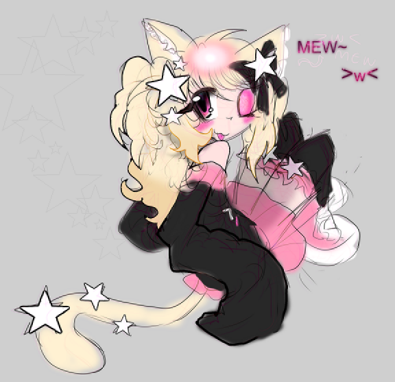 Cyberbullied neko