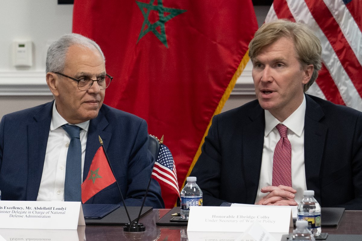 Under Secretary of War Elbridge Colby tweet media