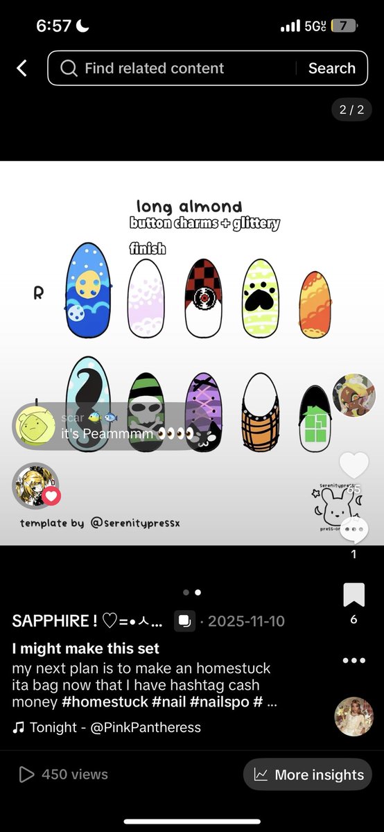misaphrist's tweet image. im so upset i missed 4/13,, but on a positive note ill be doing my hs themed nails on my own soon .. #firstset