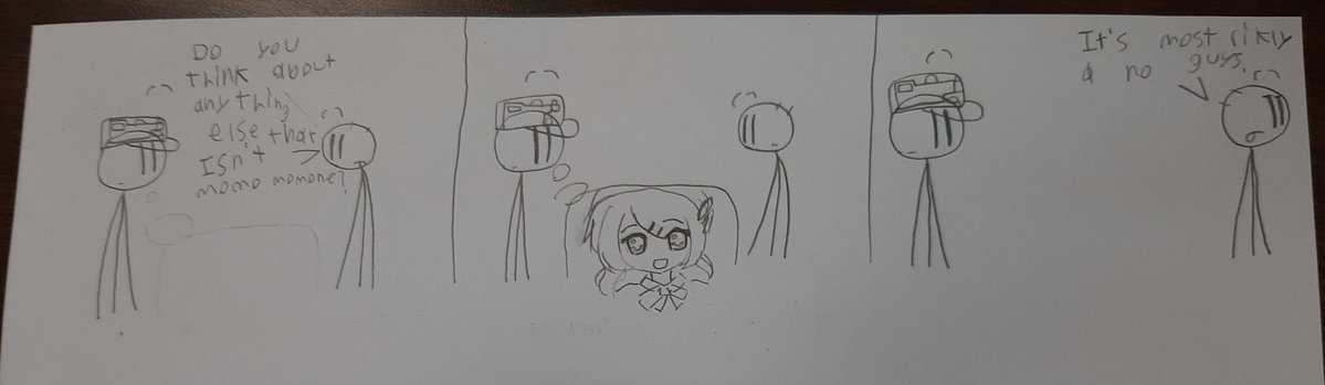 Comic on paper 2
#henrystickmincomic