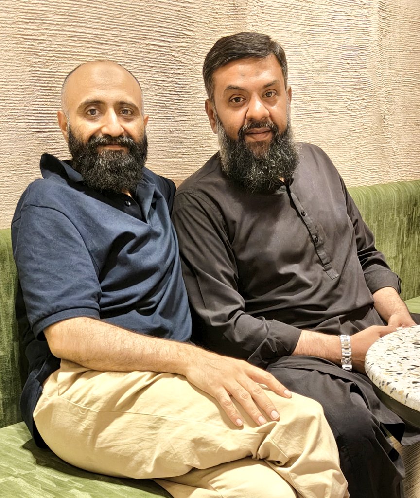 With My Brother and Information Secretary PPP 🇱🇾 District Central Mr <a href="/Asadhanif_86/">Asad Hanif</a> at his new Coffee ☕ Shop.

<a href="/SaeedGhani1/">Senator Saeed Ghani</a> <a href="/RaufNagori/">Rauf Ahmed Nagori</a> <a href="/JunaidSaleemJD/">Junaid Saleem Jadi</a>