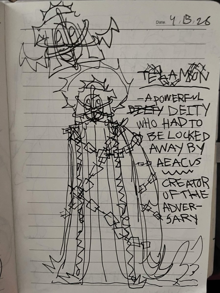 telachance's tweet photo. sorry this isnt full good art but this is telamon version i came up with during schoo l that i love  a lot ;; #telamon #aeacus #robloxadmins https://t.co/dk0PBX6NTp