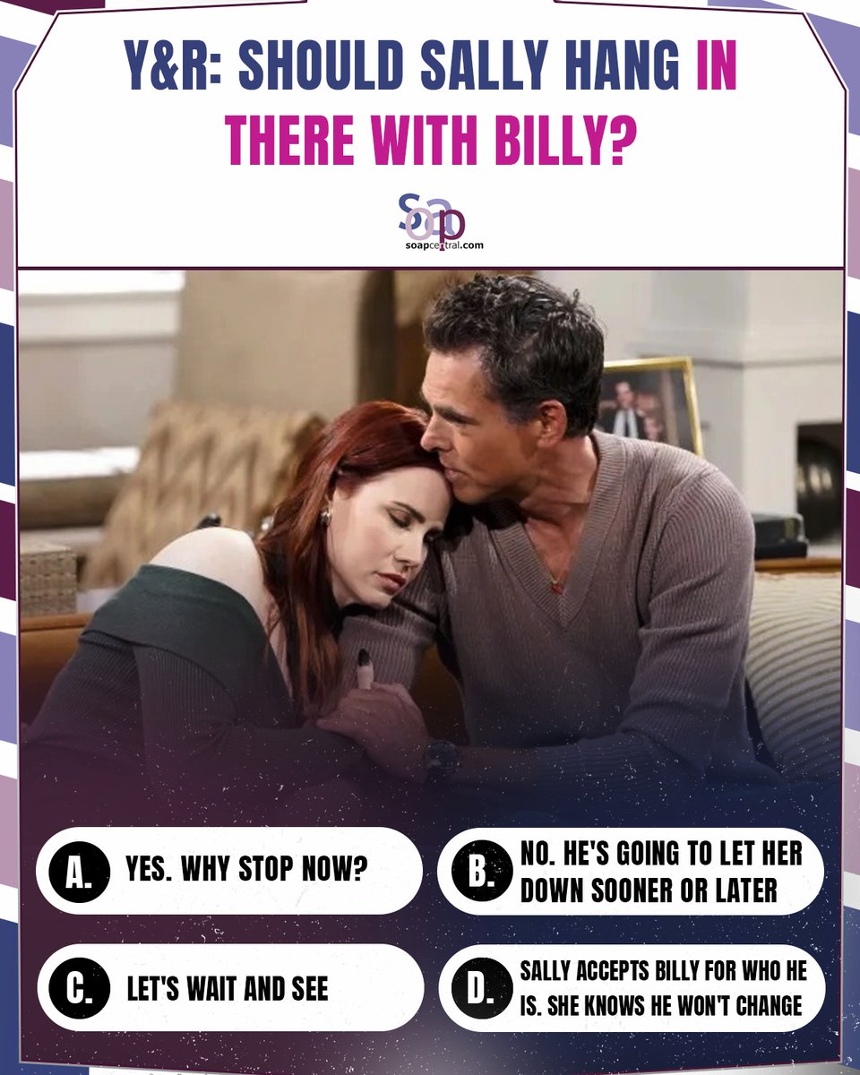 soapcentral's tweet image. Share your thoughts below! ⬇️🗯
#TheYoungAndTheRestless #YR