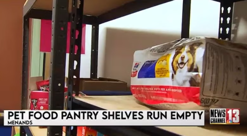 WNYT's tweet image. #COMMUNITY: The Mohawk Hudson Humane Society's pantry has been restocked after running dry, thanks to community support.

Read more at wnyt.com