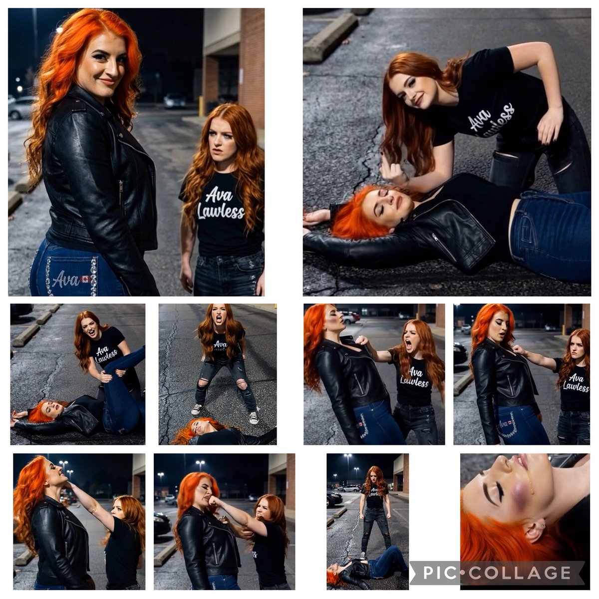 She’s knocked OUT! tweet media