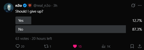 real_n3o's tweet photo. I am calling the web3 gaming bottom here. https://t.co/JR1cQENnua