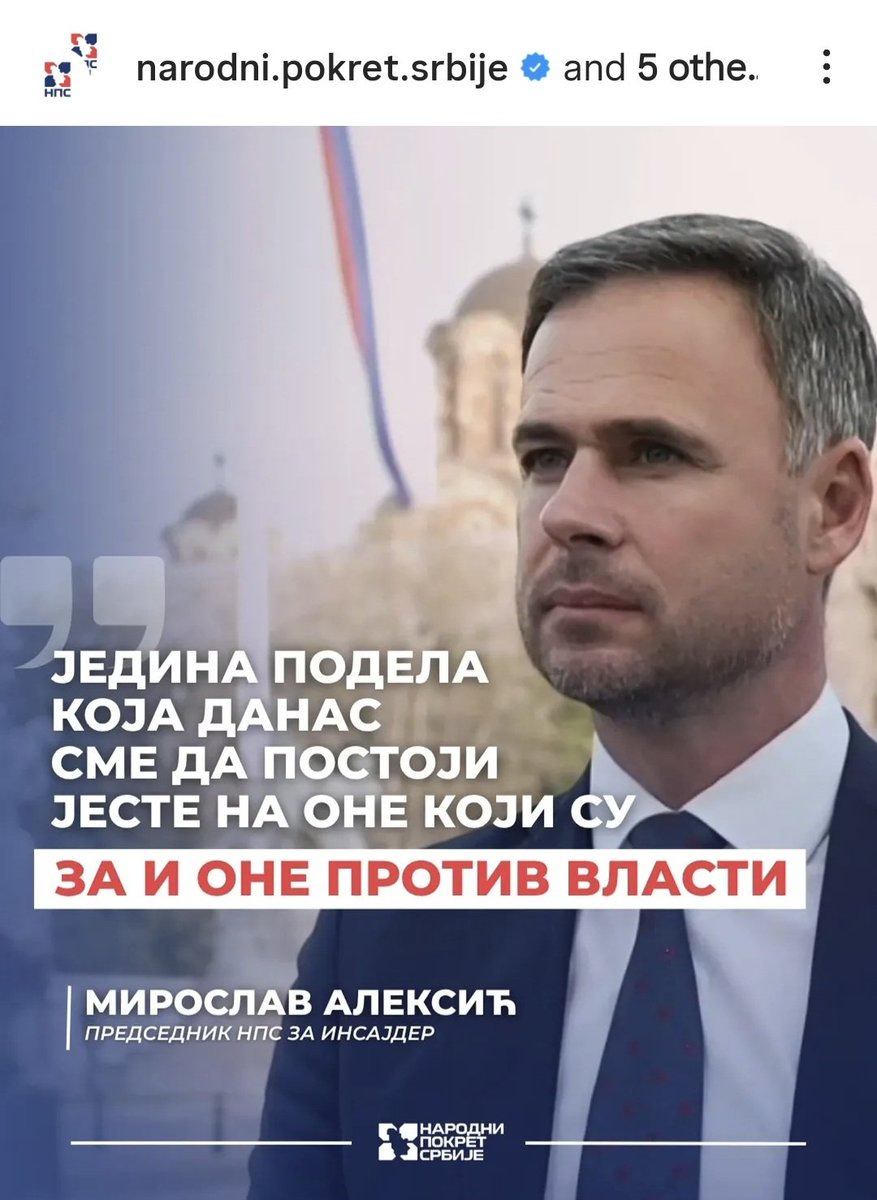 Sloboda ili ništa tweet media