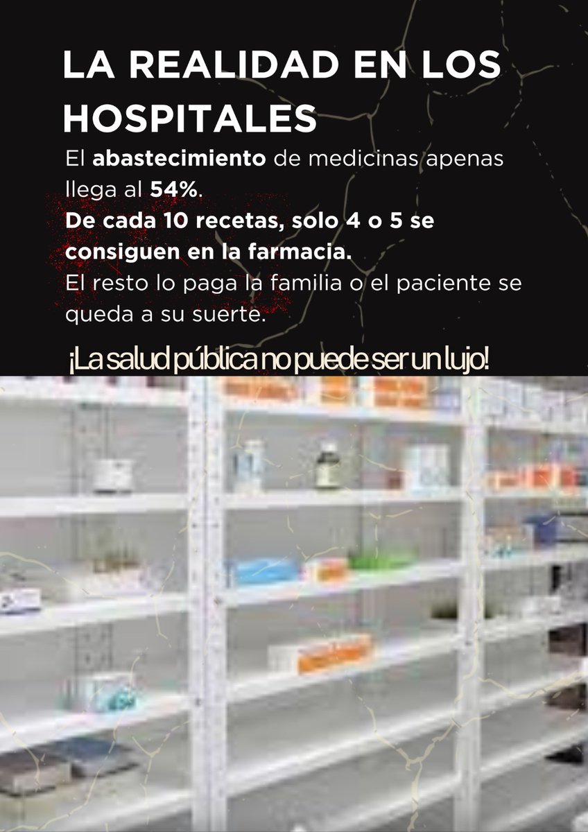 CONAIE_Ecuador's tweet image. Mientras los hospitales operan con un 54% de medicinas, el Gobierno "optimiza" despidiendo a 150 profesionales de la salud en plena crisis. Solo en #Quito hubo más de 100 notificados. 🧵👇
