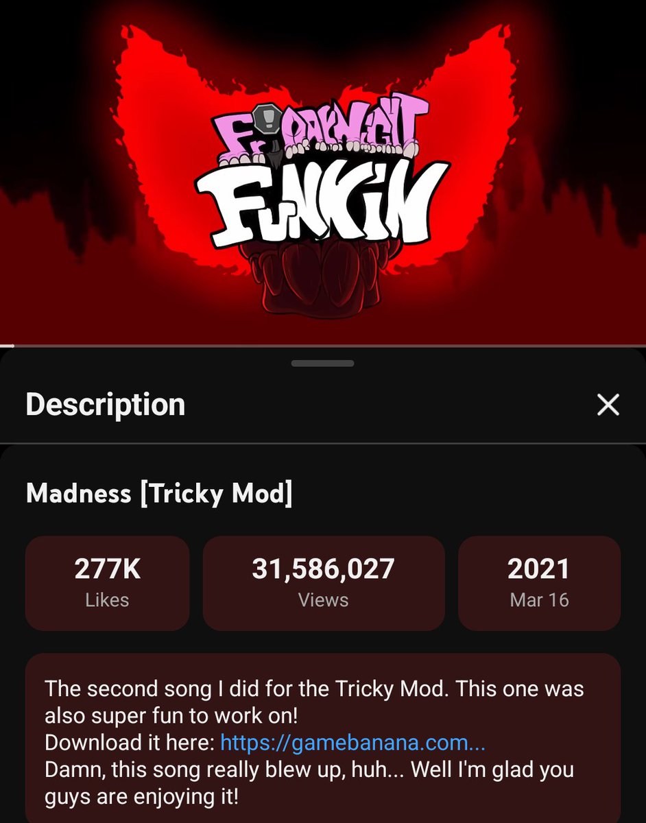 Daily FNF Reviewer (Synecdoche Funkin ???%) tweet media