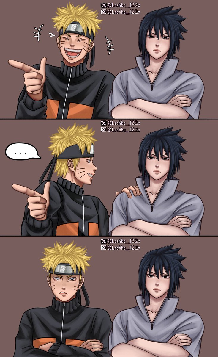 #narusasu This reminded me of them 🫪