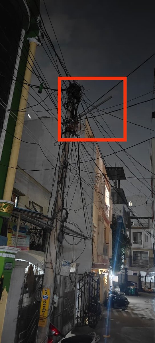 SumairTrs's tweet photo. @EESL_KBZstlight @GHMCOnline   Sir, Complaint regarding non-functioning street lights I would like to bring to your kind notice that the street lights at Patel’s Villa https://t.co/Wd7XYZ5x6M. 9-4-61/76, Meraj Colony, Tolichowki Division,are not working for the past several days https://t.co/RHfvu9R5bs