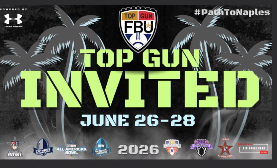 MicalLoudermilk's tweet photo. Blessed to be invited to the FBU Top Gun Camp

@ErikRichardsUSA @FBUcamp @stevequinnFBU @Alex_B2C @borntocompete @GA5StarSports @ChadSimmons_ @RustyMansell_ @Peter_Hontas https://t.co/jm89tyQEDB