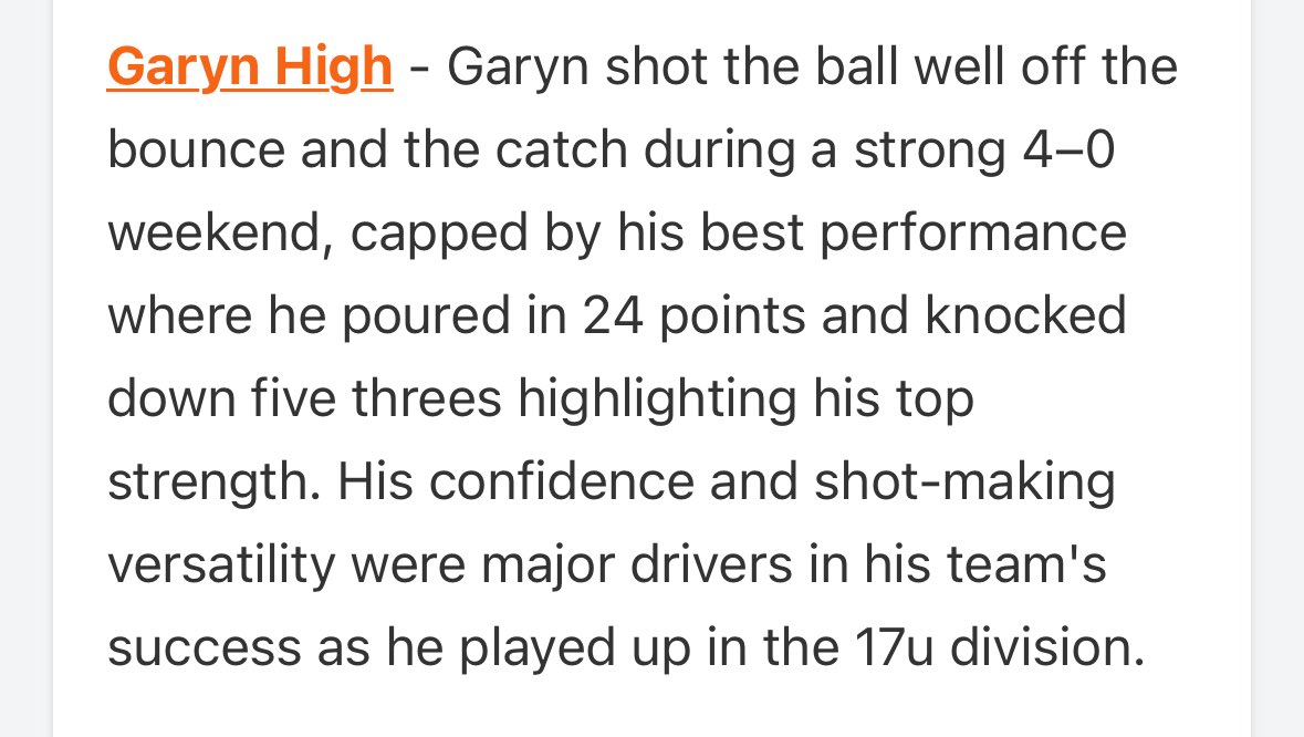 Garyn High tweet media