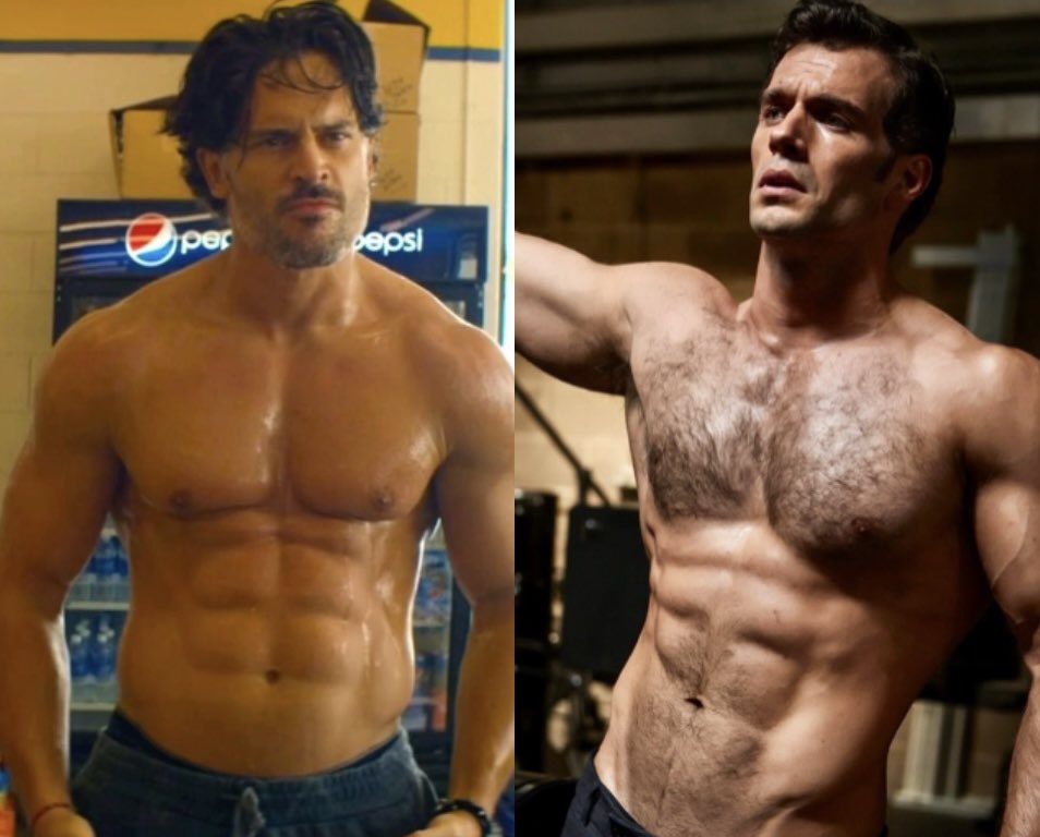 ABeardedHero's tweet photo. Joe Manganiello or Henry Cavill? https://t.co/OMuMQwkaBY