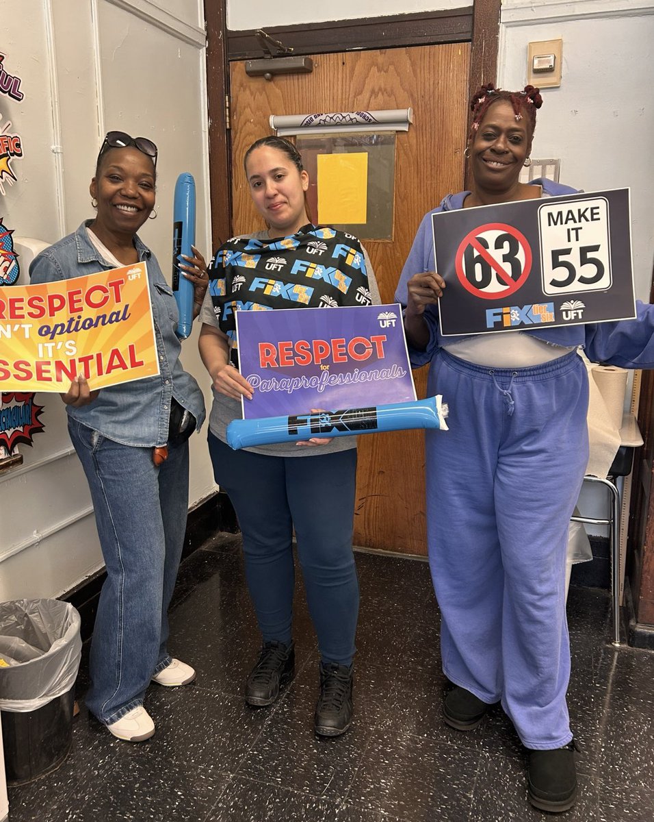 TheraErickson's tweet image. #UFT #BronxStrong #MakeIt55 @uft_elementary @uft_bronx @uftny @nycschools