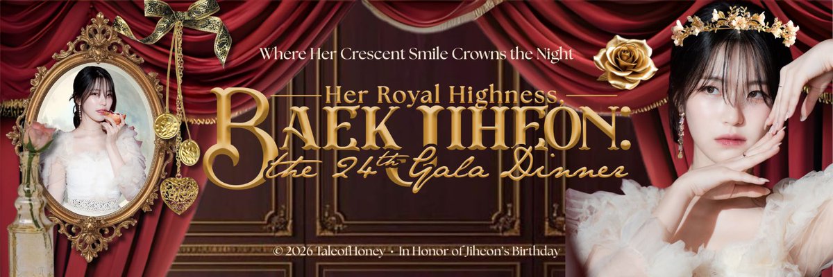 ㅤ
🪞 As a mark of your distinguished presence at 𝓟rincess’s grand gala dinner, all esteemed guests are kindly requested to wear 𝙩𝙝𝙚 𝙝𝙤𝙣𝙤𝙧𝙖𝙧𝙮 𝙞𝙣𝙨𝙞𝙜𝙣𝙞𝙖 bestowed by royal court before entering the hall.

𓊈 twibify.com/s/twibbon-roya… 𓊉
ㅤ