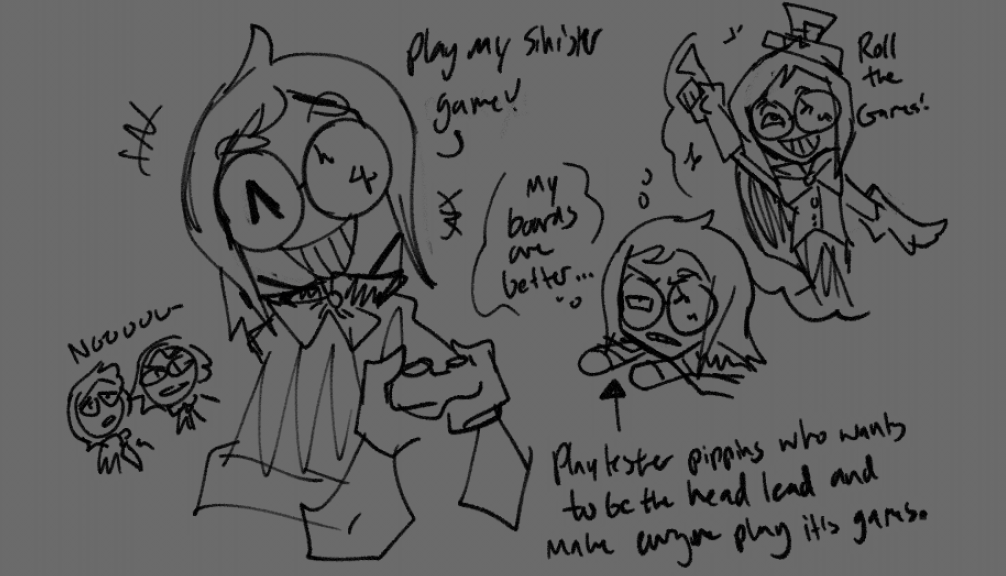 pippins oc "Fullam" gijinka i did a month ago and Forgot