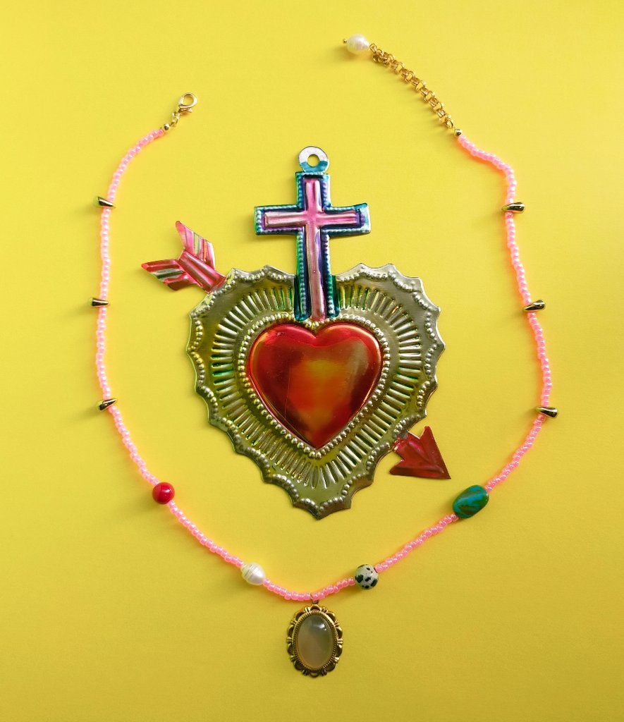 zorrro0217's tweet image. +++
新作
nuevo
+++

チェコビーズ、ダルメシアンジャスパー、淡水パール、真鍮、グレーオニキスを使用したNecklace

今週金曜日BASEにお出し致します

#handmadeaccessory #ハンドメイドアクセサリー