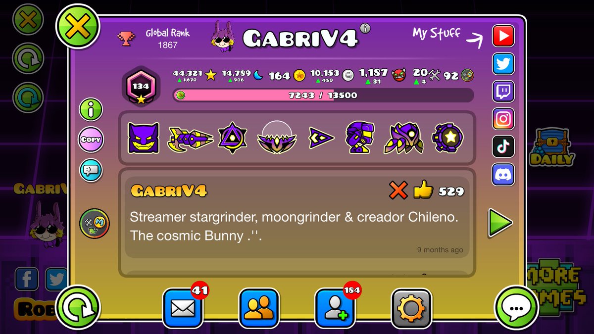 GabriV4 🇨🇱 | CosmicBunny💜⃤💫 tweet media