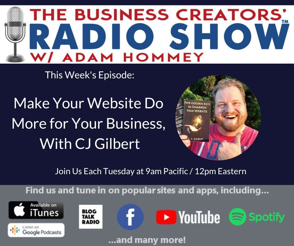 cjgilbertwebpro's tweet image. I had a blast being on The Business Creators Radio Show w/ Adam Hommey!

After you listen, I'd love to hear how you liked it!

LISTEN to the full interview here:
buff.ly/46nBs9R 

#smallbusiness #businesstips #business101 #workfromhomedad #marketing #sales #entrepreneur