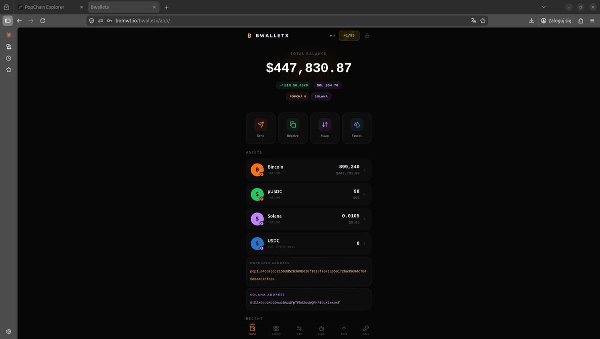 PoPChain Network tweet media