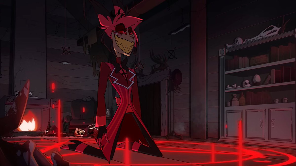 Au version of Rosie's call scene

Or this scene did things to my brain and I needed to see demon Alastor O̶n̶ ̶h̶i̶s̶ ̶k̶n̶e̶e̶s̶ ̶