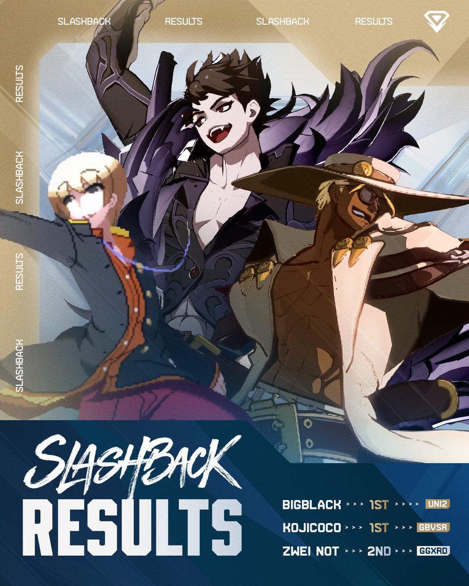 ParagonFGC's tweet photo. 🏆 #Slashback2026 Results:

@BigBlack45209 @Koujicoco @Zwei_SDR
Congratulations on your placements! https://t.co/xH6KCuMZvu