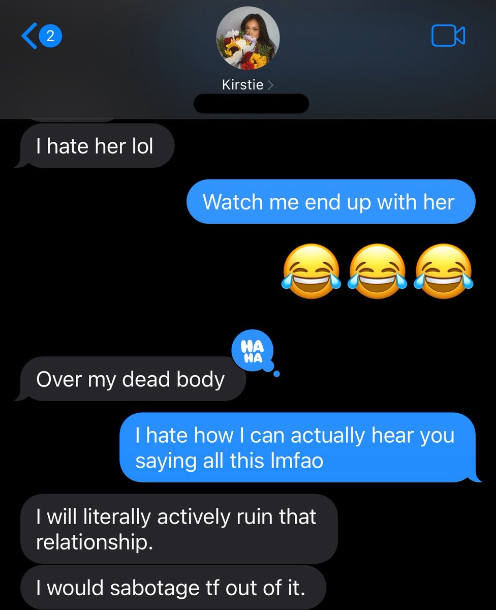 My sister is fucking hilarious.