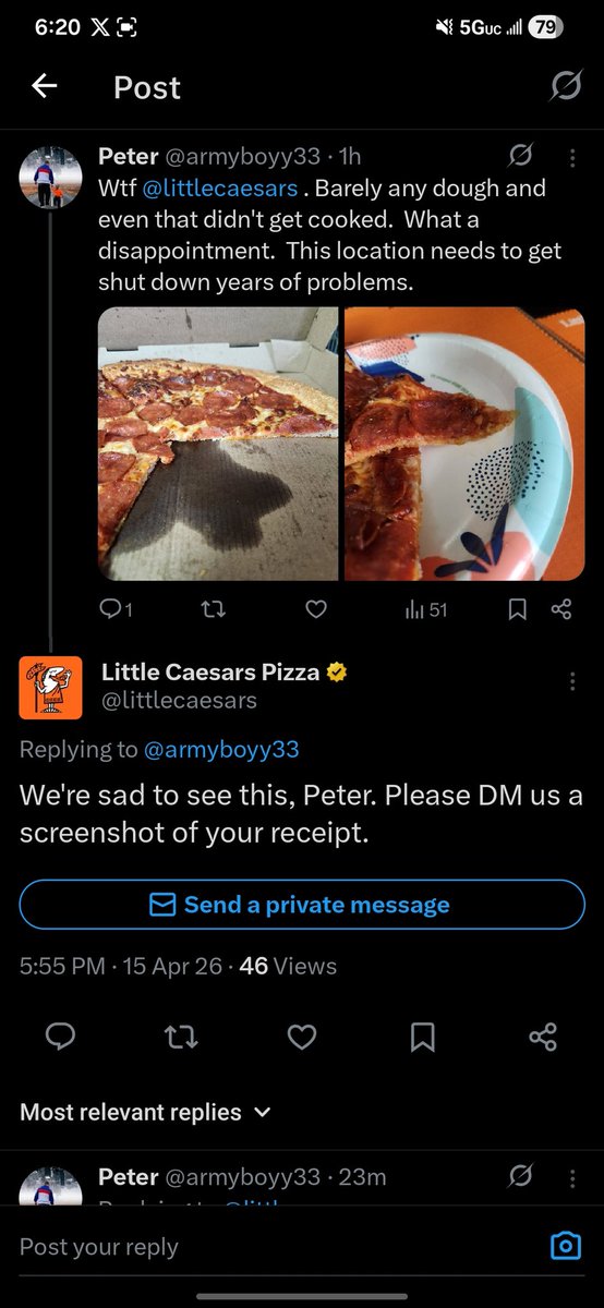Peter tweet media