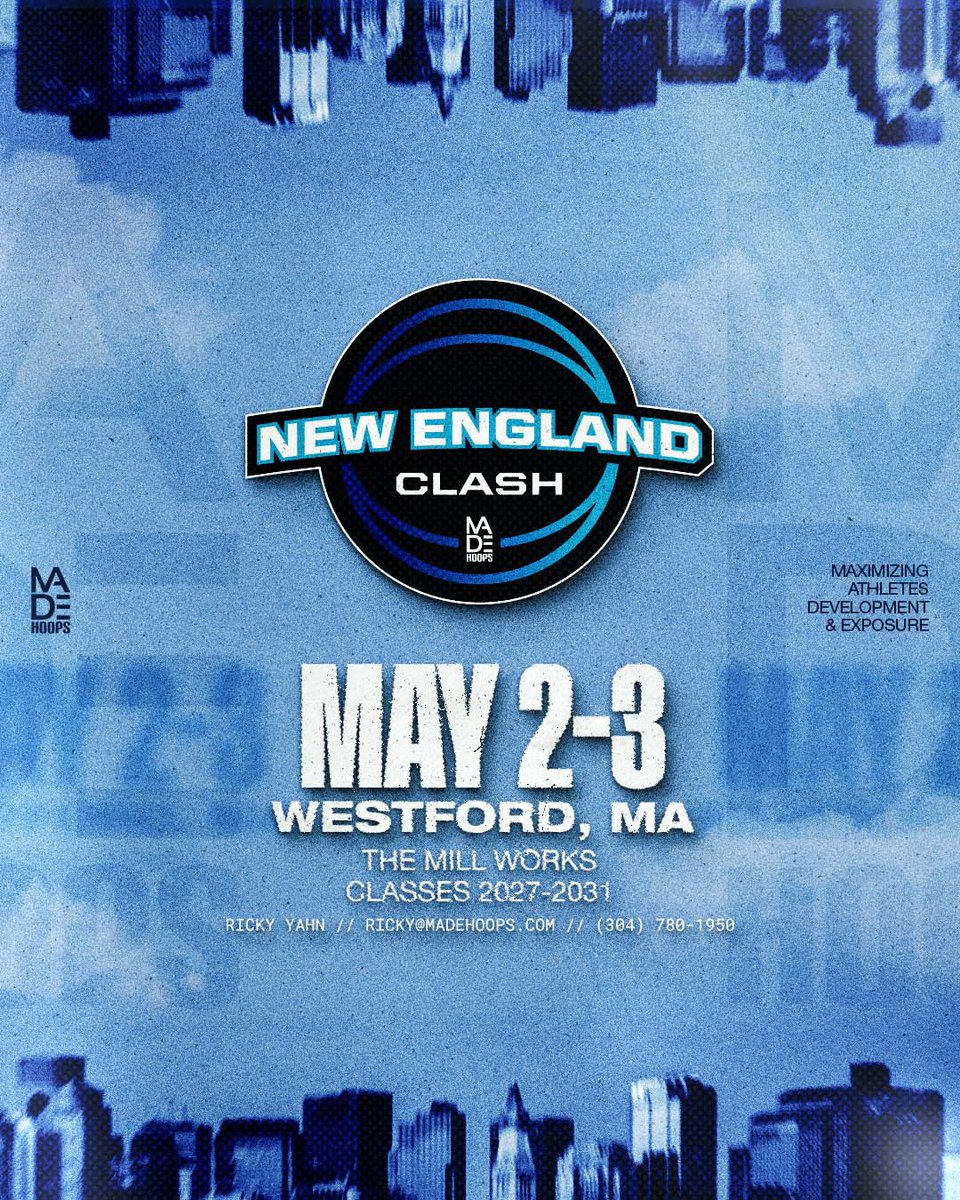 ekess33_MADE's tweet image. 🗣️ Very limited spots left in these 2 @madehoops events this spring! 📈

Come play the best comp and get ready for the spring live period! 
They will be SOLD OUT by this weekend! 🔋

Register online or email me! 🤝
Kessler@madehoops.com 

#MHC #Challenger #Alliance #MADE
