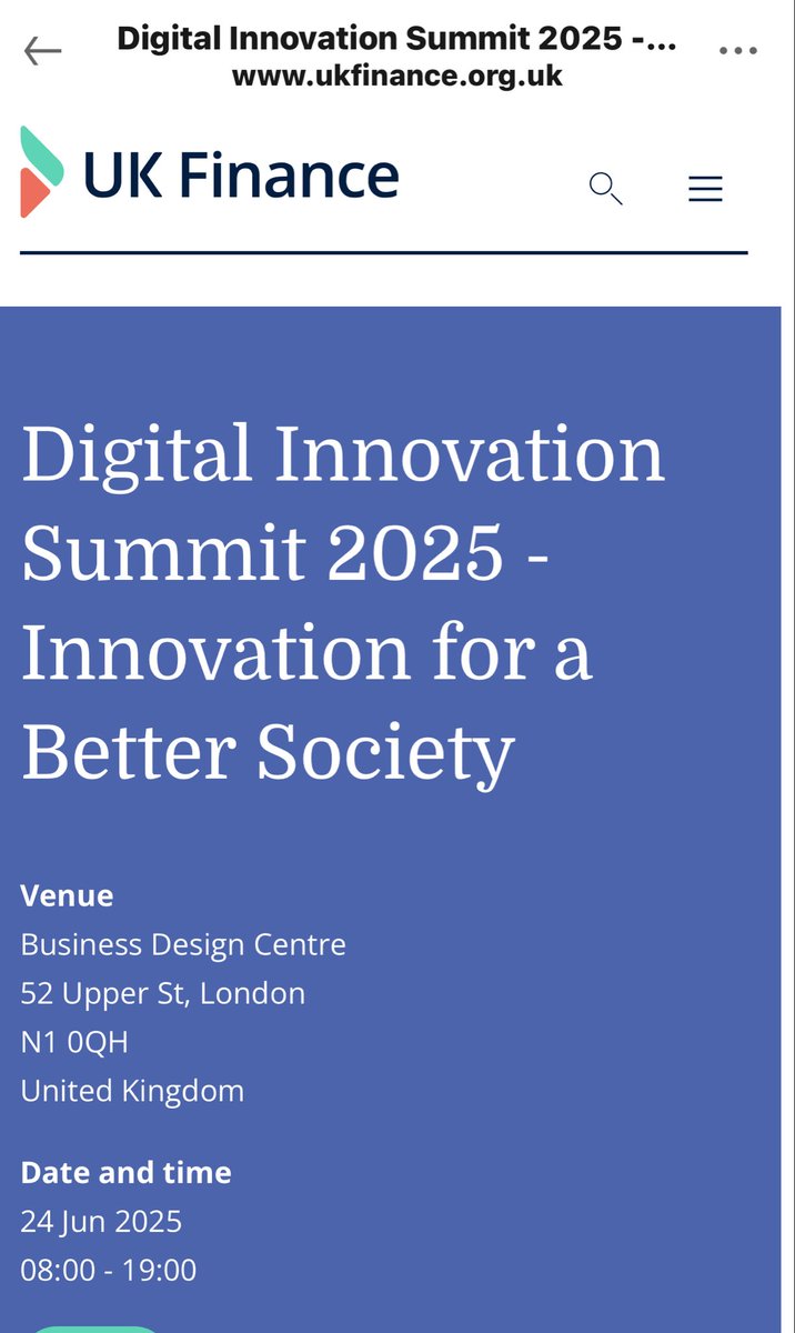 Francis37879301's tweet image. Uk Finance 2025 Digital Innovation Summit with 500 Speakers. Jana Mackintosh presented to UK Parliament on Tokenized Deposits. Gilbert Verdian CEO of Quant was a Speaker. #qnt #quant the Future or Finance #ukfinance #rln #tokenization #tokenizeddeposits #crypto #blockchain