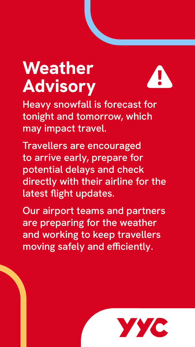 YYC Calgary Airport tweet media