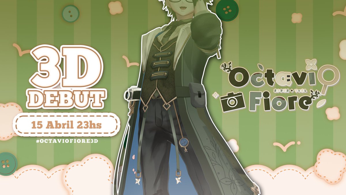 Hoy es el día..
¡En que paso a la SIGUIENTE DIMENSIÓN! 🚨

¡No te pierdas mi DEBUT 3D!

- ⏰11PM 🇦🇷 | 9PM 🇵🇪 | 8PM 🇲🇽
-🔗Enlaces en la respuesta

#OctavioFiore3D