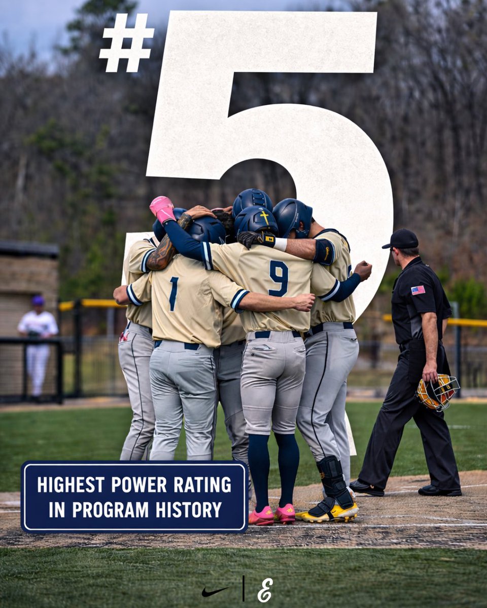 For the first time in program history -> 
ranked top 5 in the 🇺🇸

27-9 (12-3)

📈