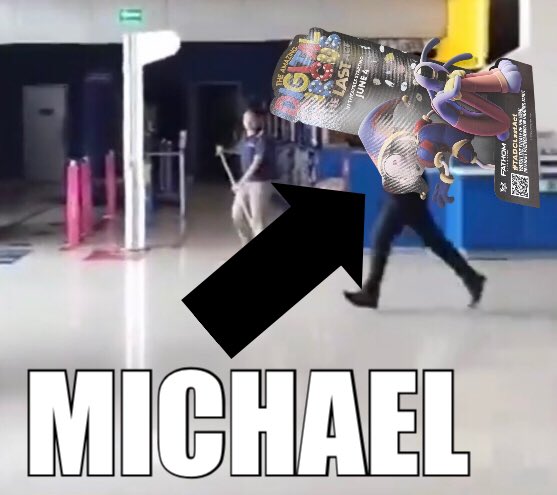 Capt_Critter's tweet photo. Manager: “I’m sorry… Mr. Mich is it? I can’t let you take the standee. Even if you’re one of the-“
#Kovach #Kovox https://t.co/ydXB1QKPHQ
