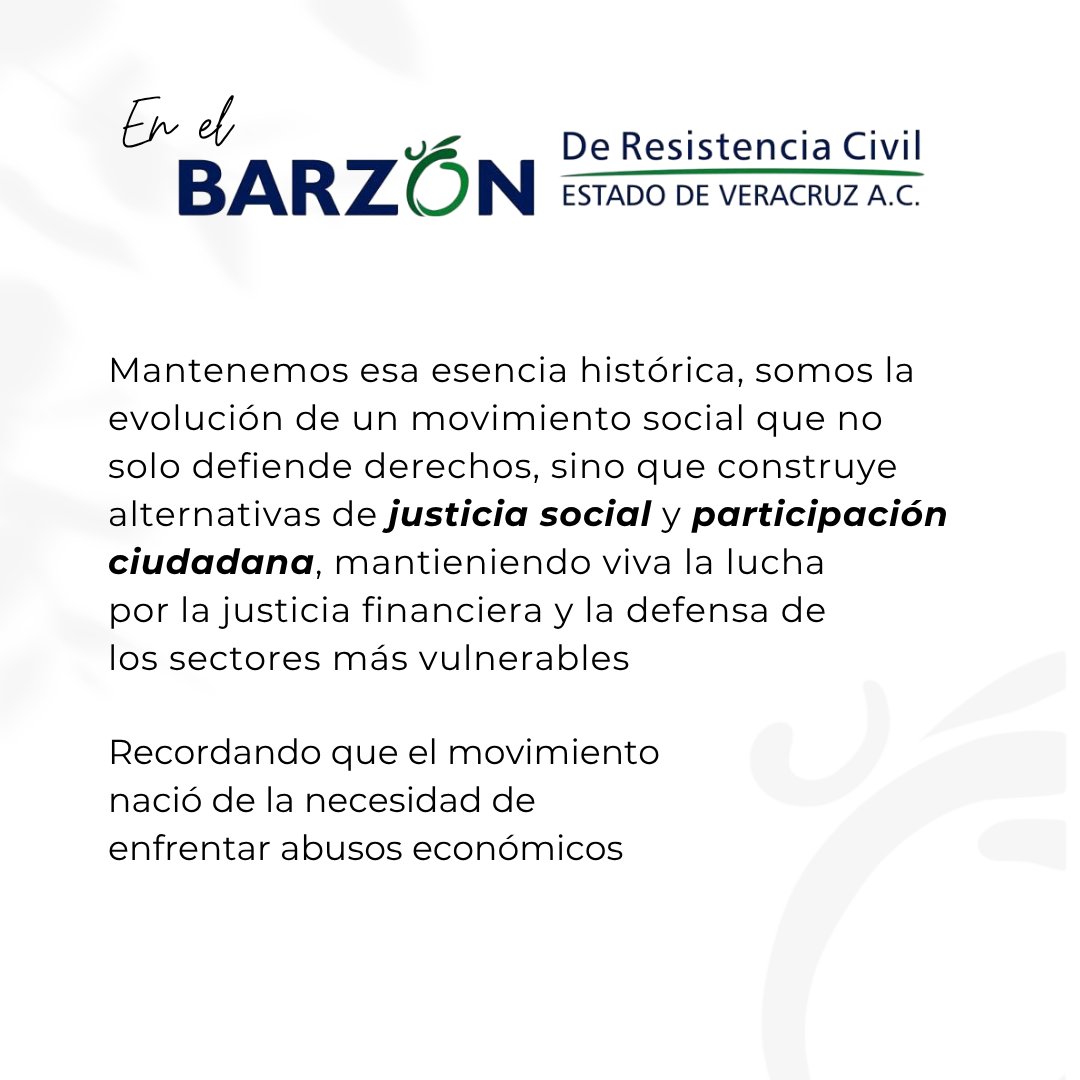 BarzonRC's tweet photo. a lucha social no nace de la nada, nace de la necesidad de justicia de los miles de campesinos y ciudadanos que en los 90´s decidieron que su patrimonio no estaba a la venta ✊🏼
Hoy, esa chispa de resistencia sigue viva en el Barzón RC! 🟢 https://t.co/q2AT9Zw43Z