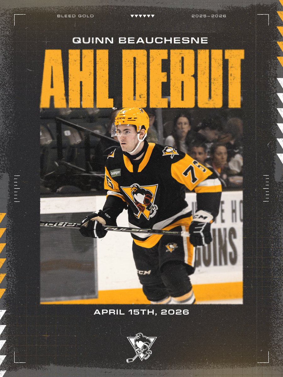 WBSPenguins's tweet photo. A big welcome to the American League to Quinn, Ryan, and Broten! https://t.co/wiCupSbo69