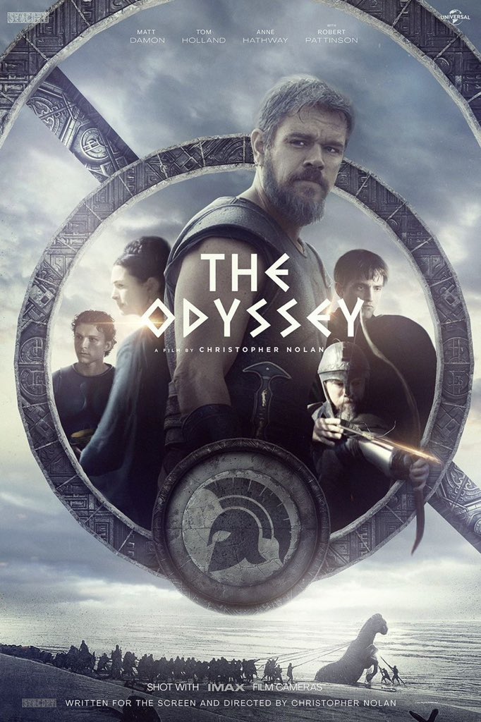 NolanAnalyst's tweet image. Christopher Nolan says that THE ODYSSEY has fascinated humans for over 3000 years:

"It's not a story, it's THE story." #CinemaCon